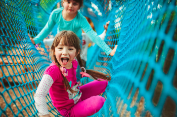 유아도 놀 수 있는 어드벤처 파크(Il Giardino Sospeso)