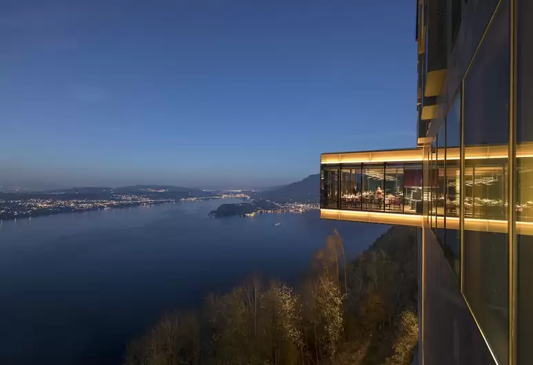 확 트여진 루체른 호수 뷰의 스파, Bürgenstock Hotels & Resort
