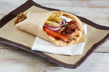 간단한 요깃거리가 필요할 때! 테이크 아웃해서 해변으로, Pito Gyros